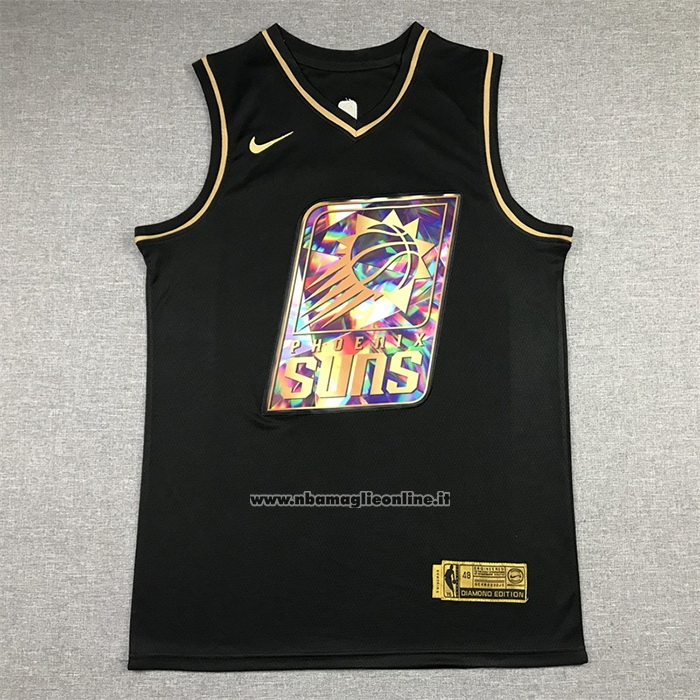 Maglia Golden Edition Phoenix Suns Devin Booker #1 2021-22 Nero